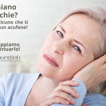 ACUFENE DAMMI TREGUA! DA OGGI E’ POSSIBILE VIVERE  PIU’ SERENI!